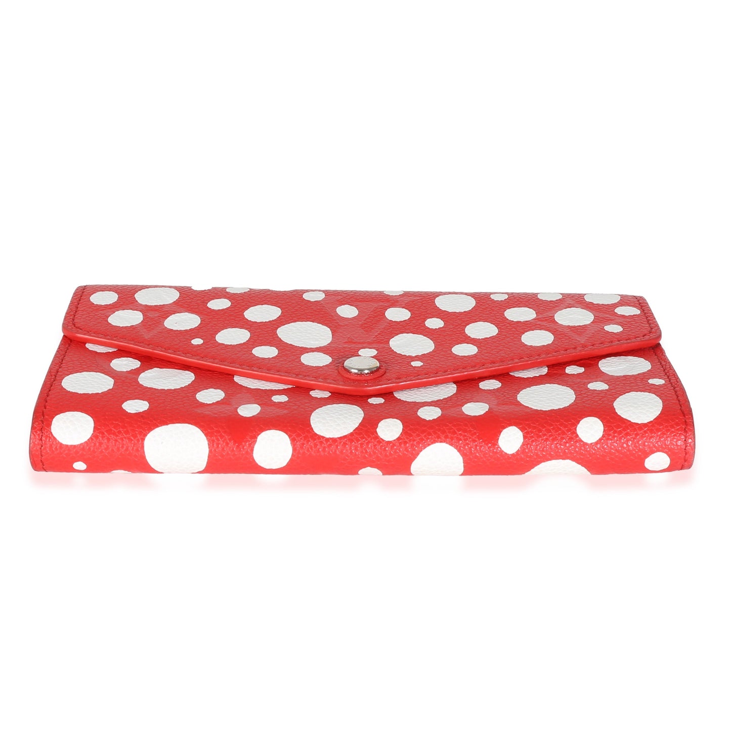 x Yayoi Kusama Red Dots Monogram Empreinte Sarah Wallet NM