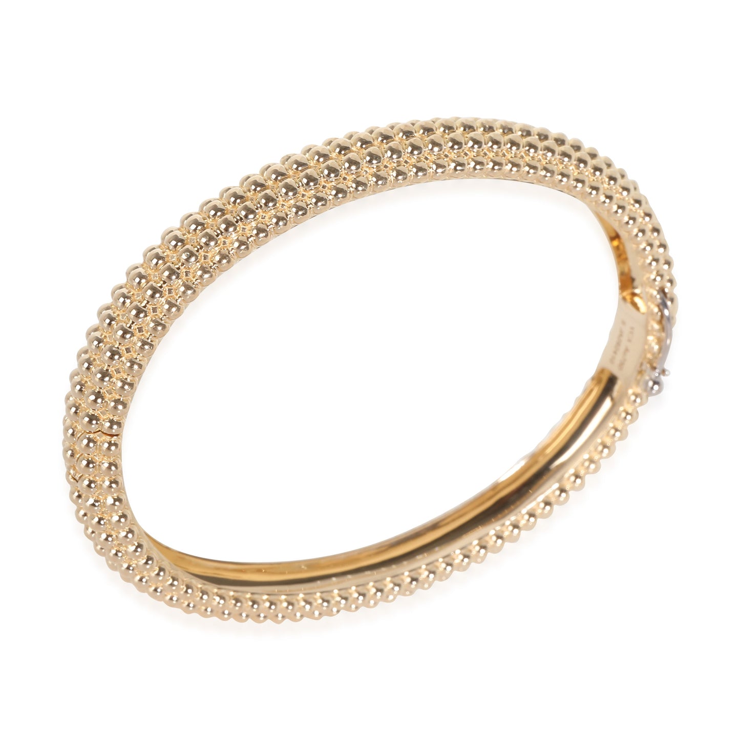 Prelee 5 Row Bangle in 18K Yellow Gold, Size Small