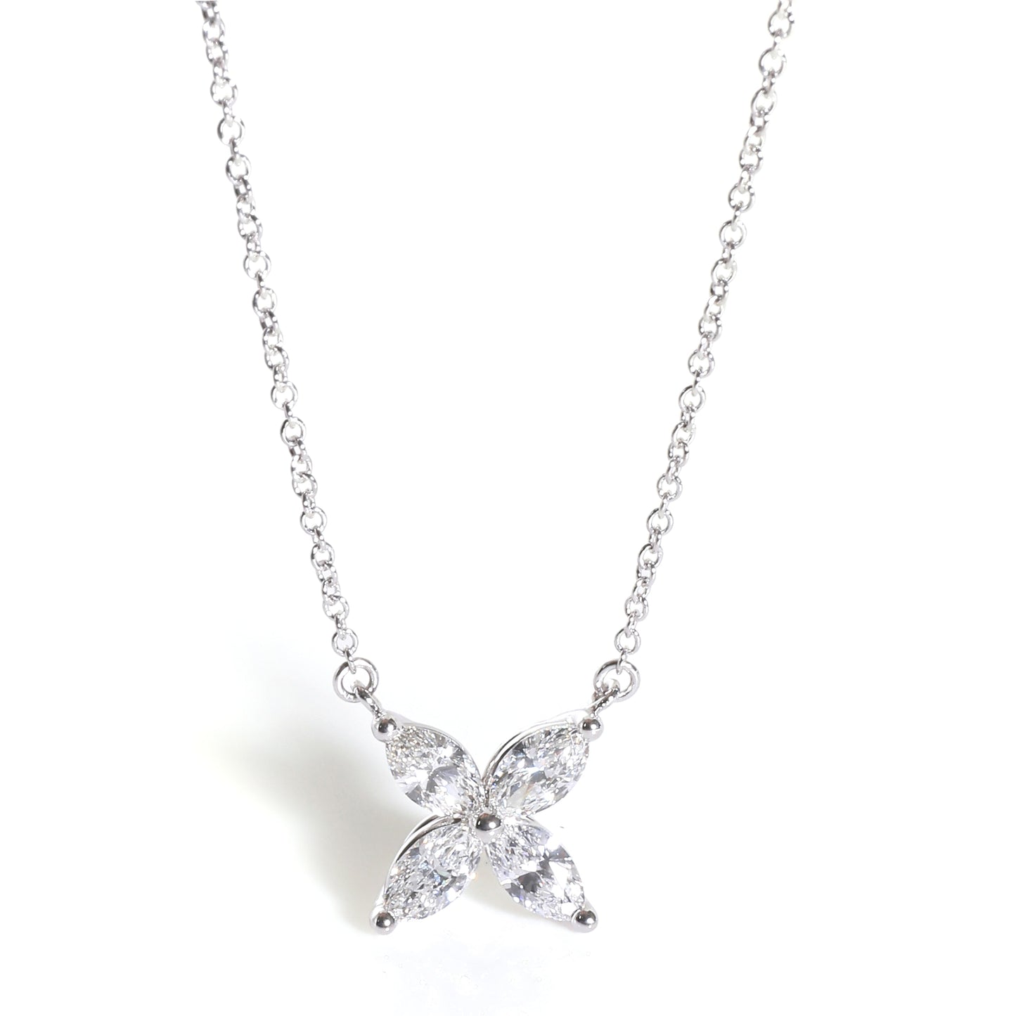 Victoria Diamond Pendant in  Platinum 0.81 CTW