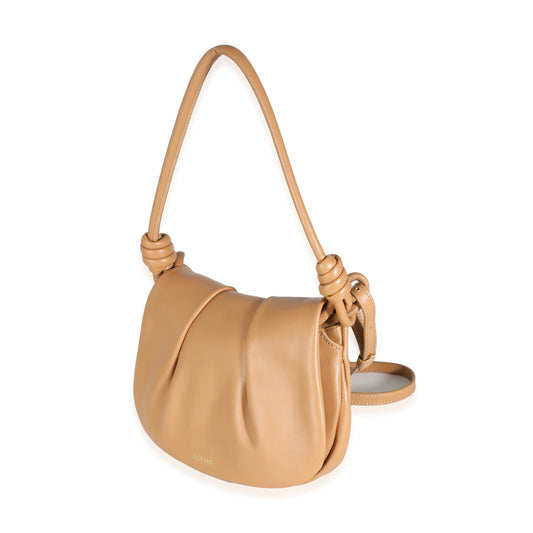 Tan Calfskin Nappa Paseo Satchel