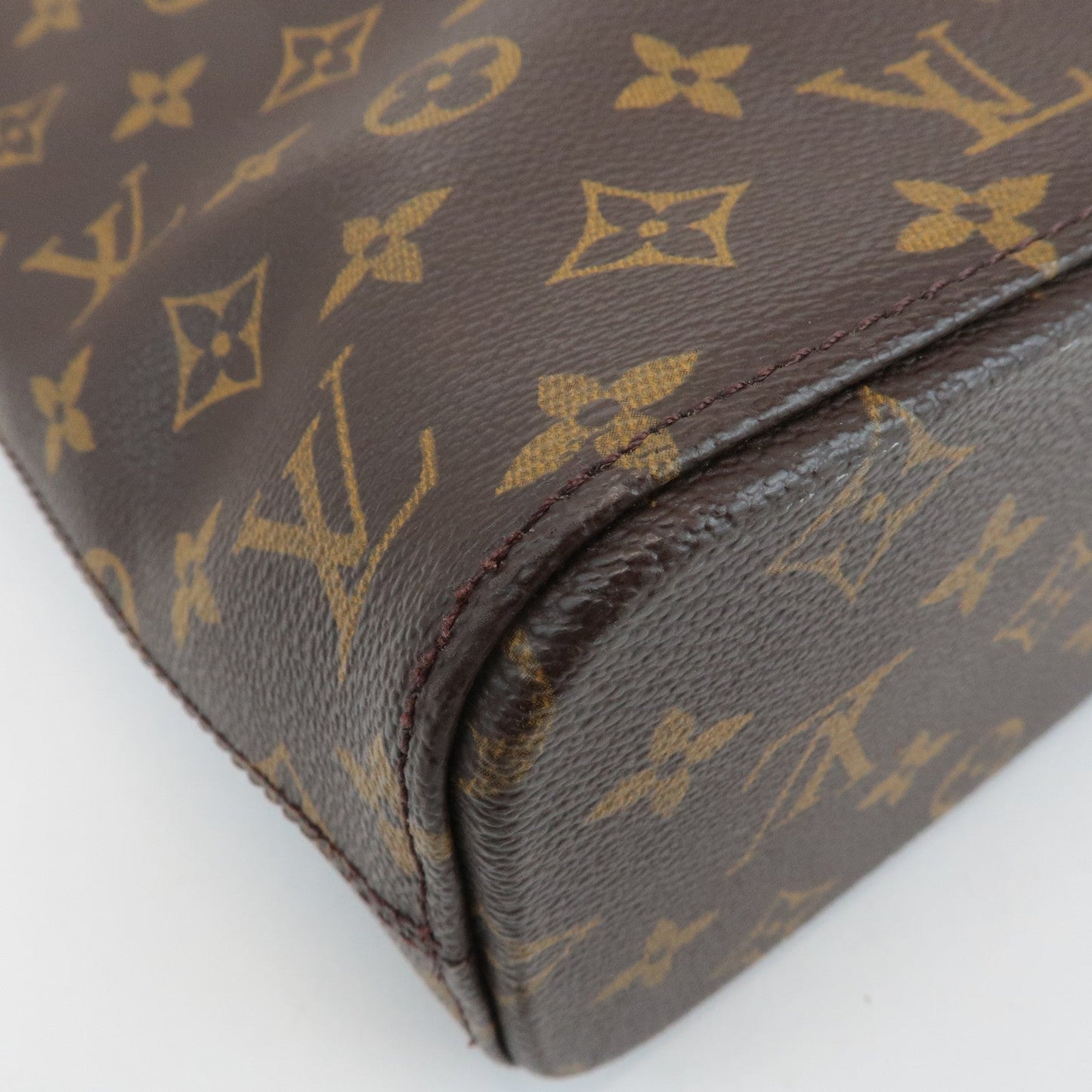 Louis Vuitton Monogram Luco Tote Bag Shoulder Bag Brown M51155