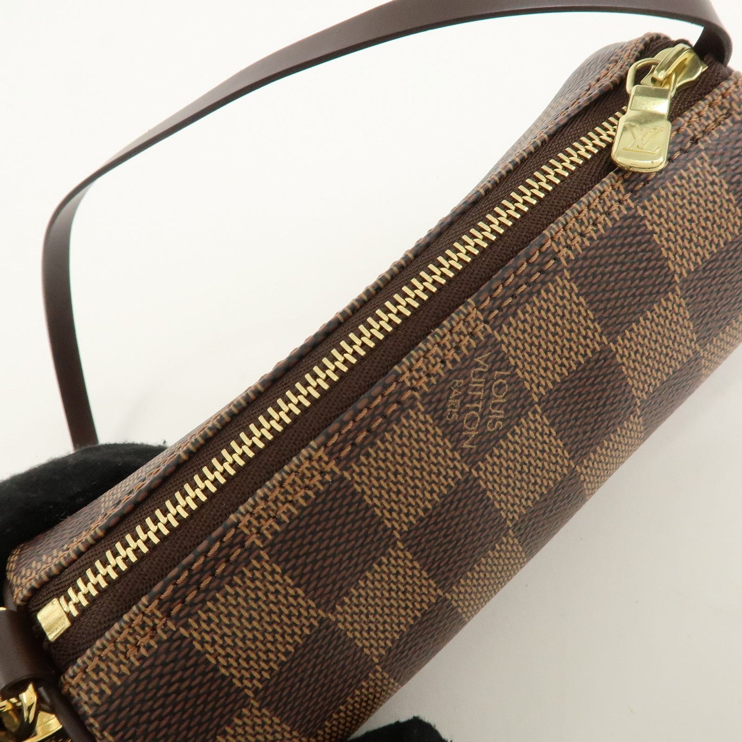 Louis Vuitton Damier Ebene Mini Puch for Papillon Bag Brown