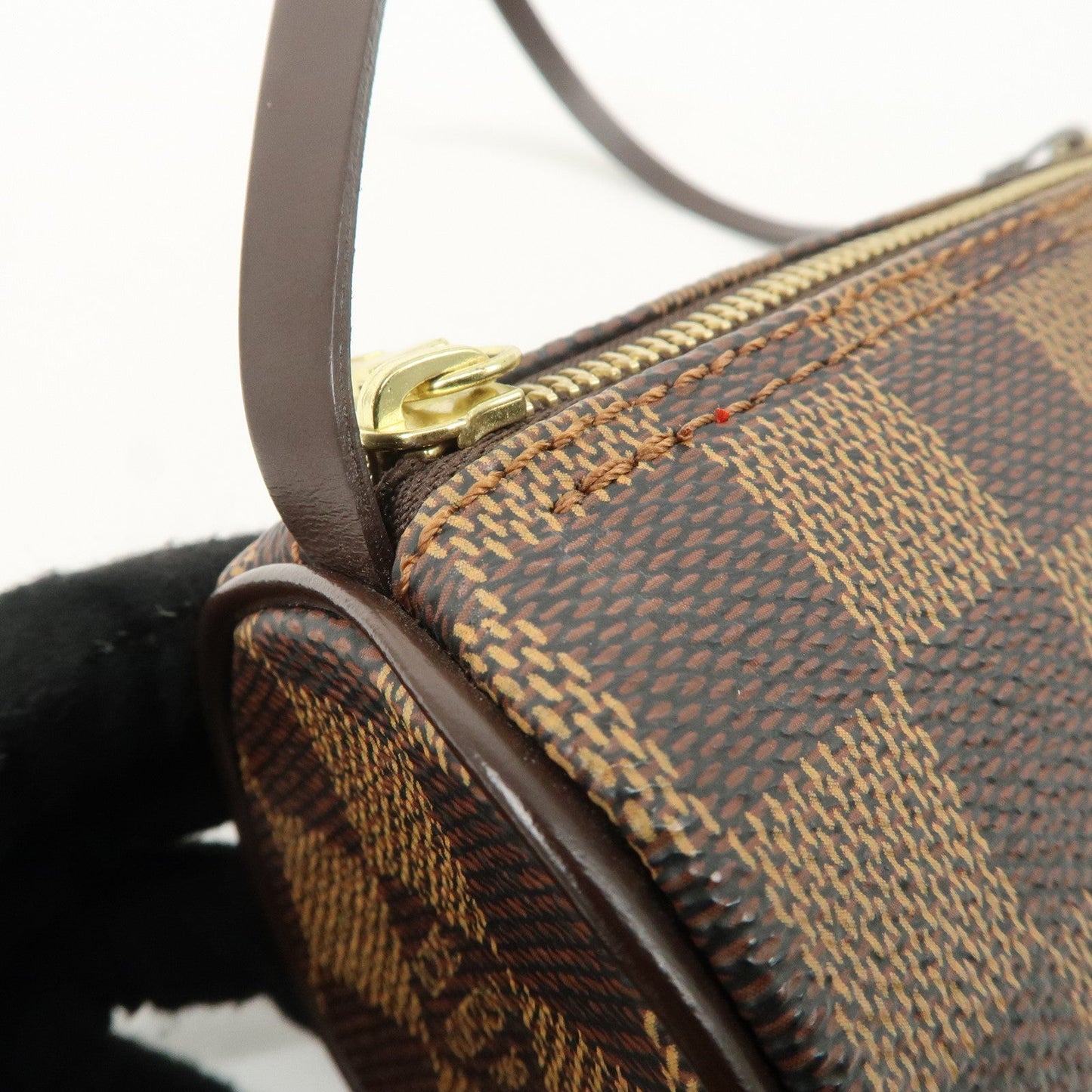 Louis Vuitton Damier Pouch for Papillon Bag Mini Bag Brown