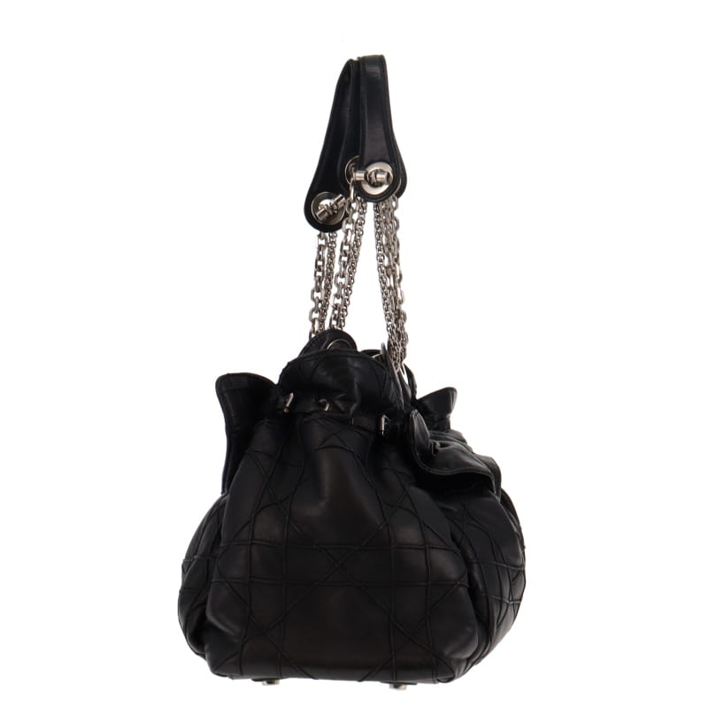 Dior Vintage Le Trente Black Lamb Shoulder Bag