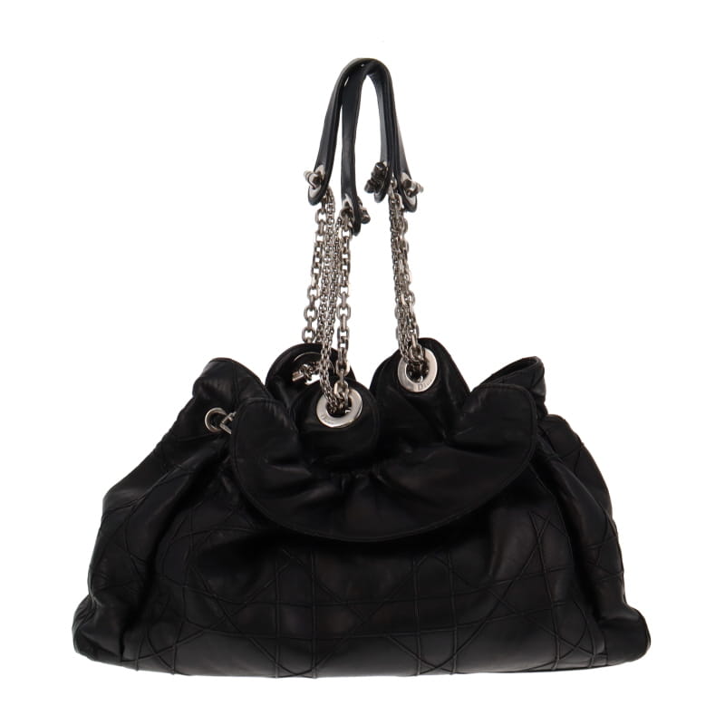 Dior Vintage Le Trente Black Lamb Shoulder Bag