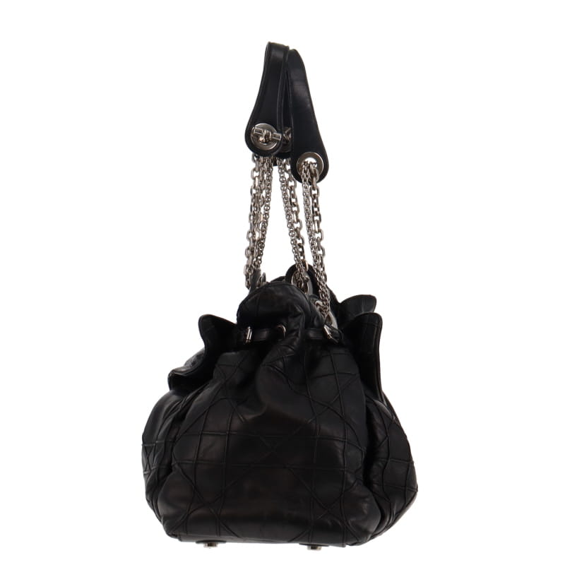 Dior Vintage Le Trente Black Lamb Shoulder Bag