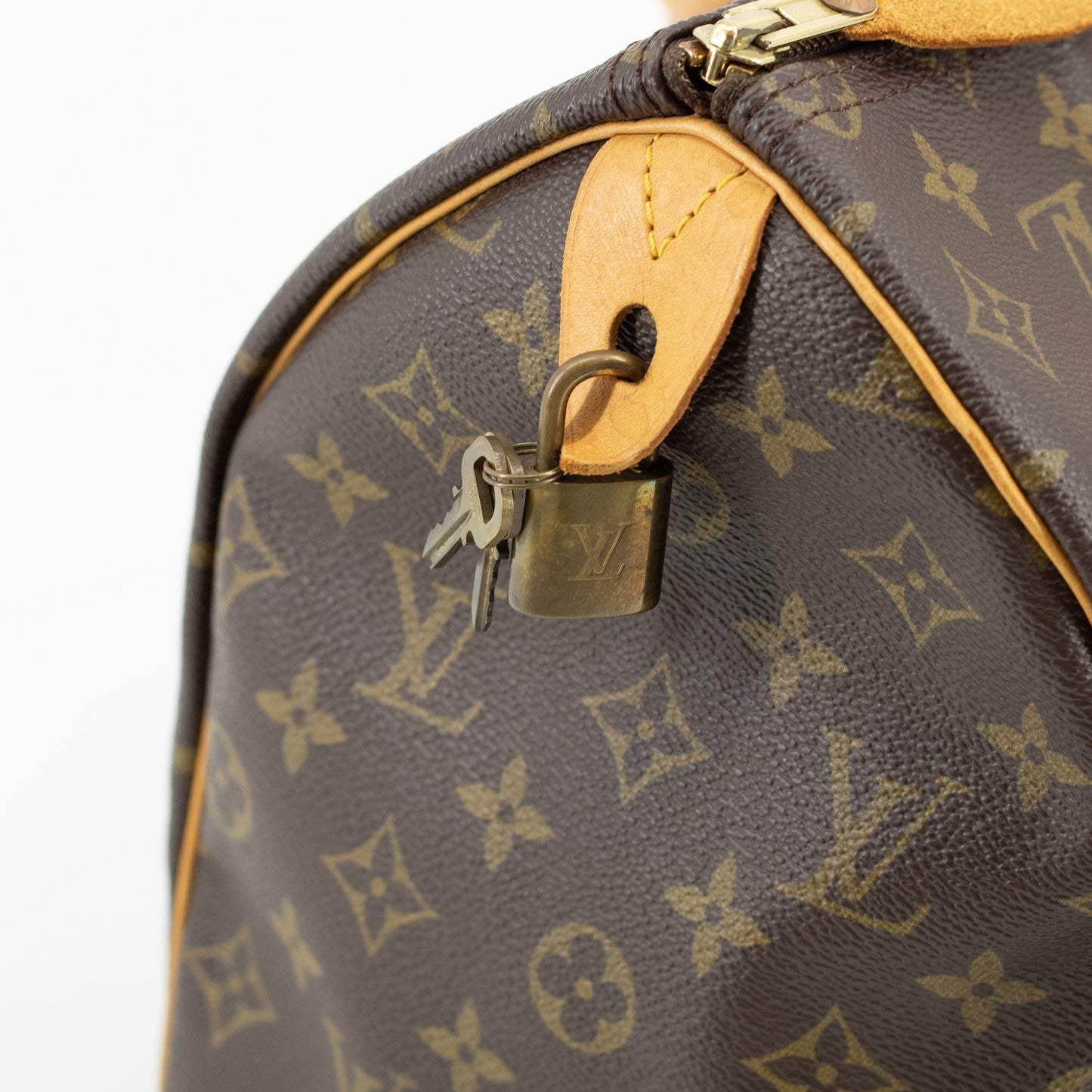 Louis Vuitton Monogram Canvas Speedy 35 Handbag