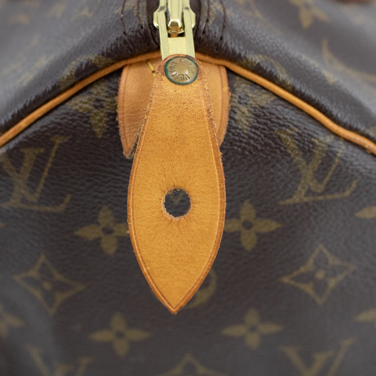 Louis Vuitton Monogram Speedy 30 Brown Canvas Handbag