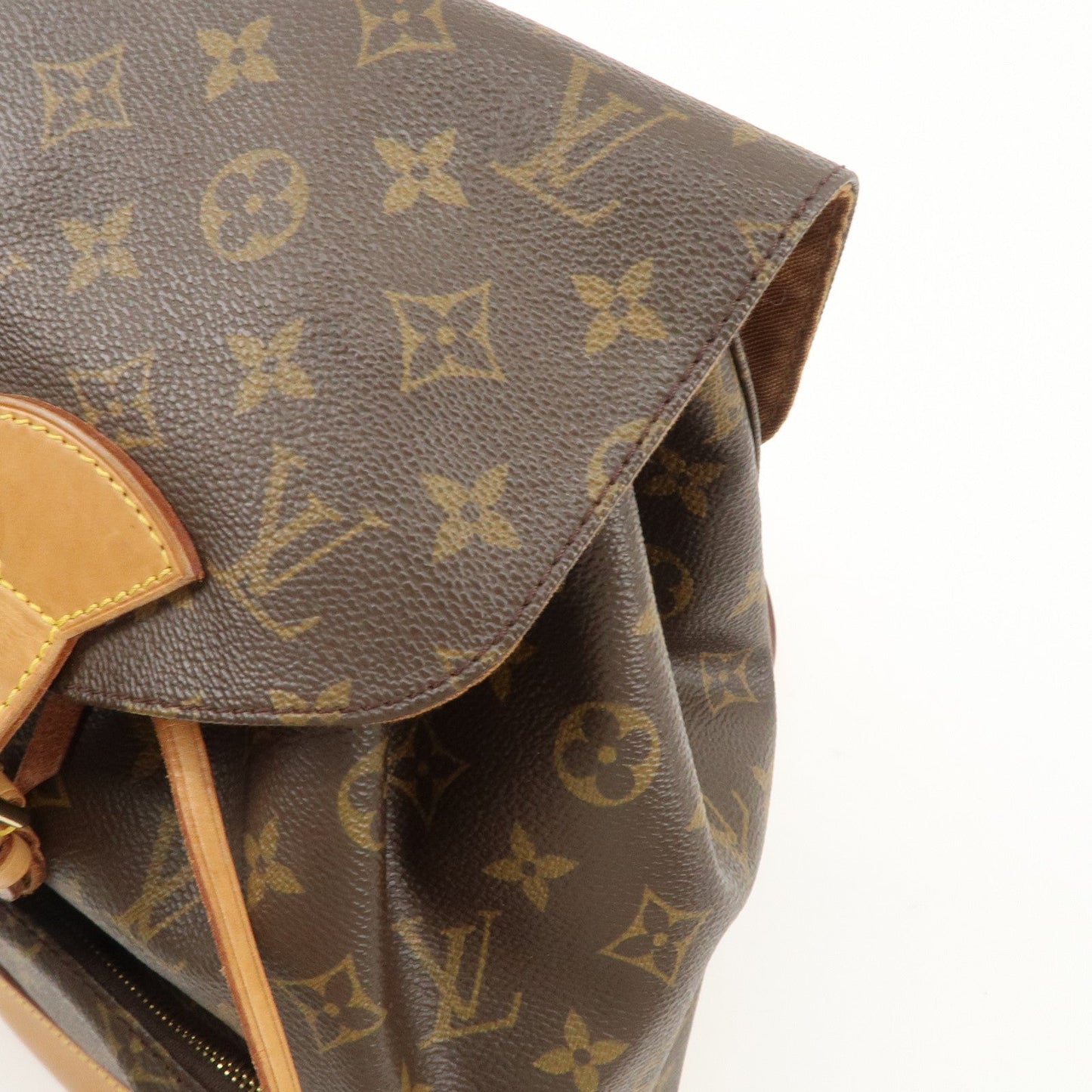 Louis Vuitton Monogram Montsouris MM Back Pack Bag M51136