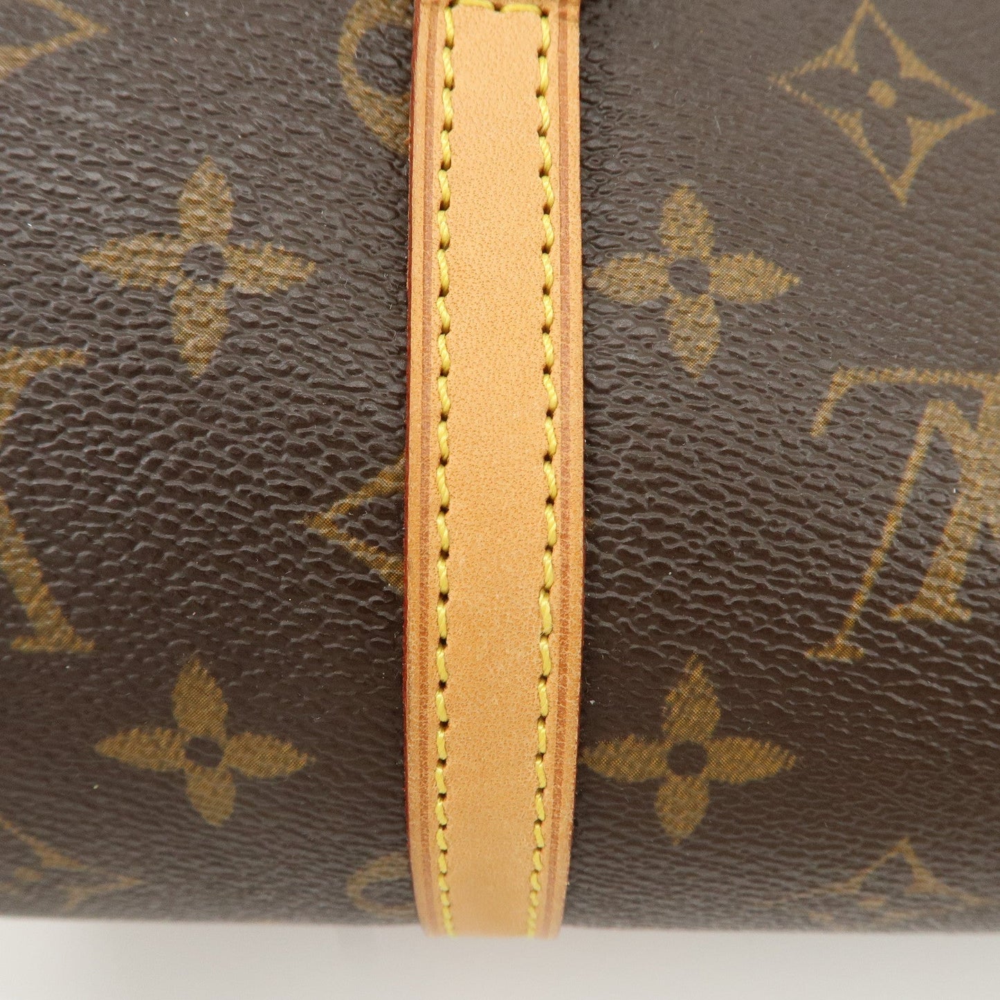 Louis Vuitton Monogram Papillon 30 Hand Bag Brown M51385