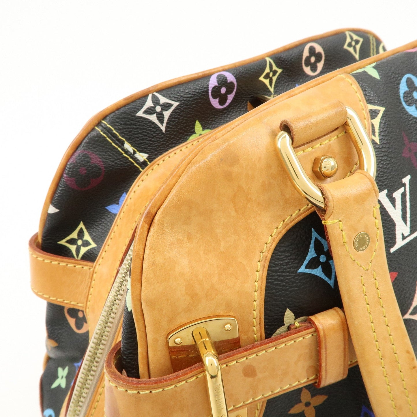 Louis Vuitton Monogram Multicolor Claudia Hand Bag M40194