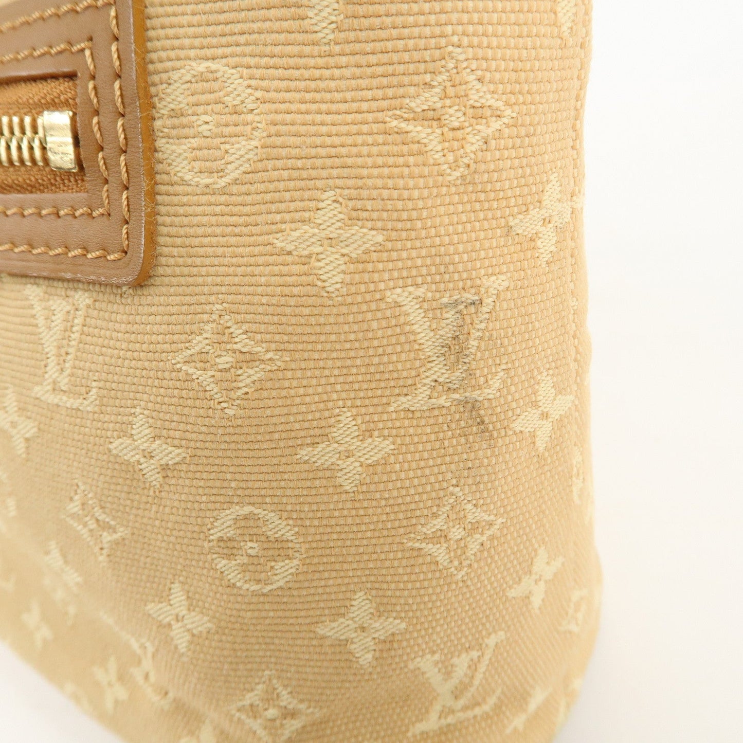 Louis Vuitton Monogram Mini Lucille PM Hand Bag Beige M92684