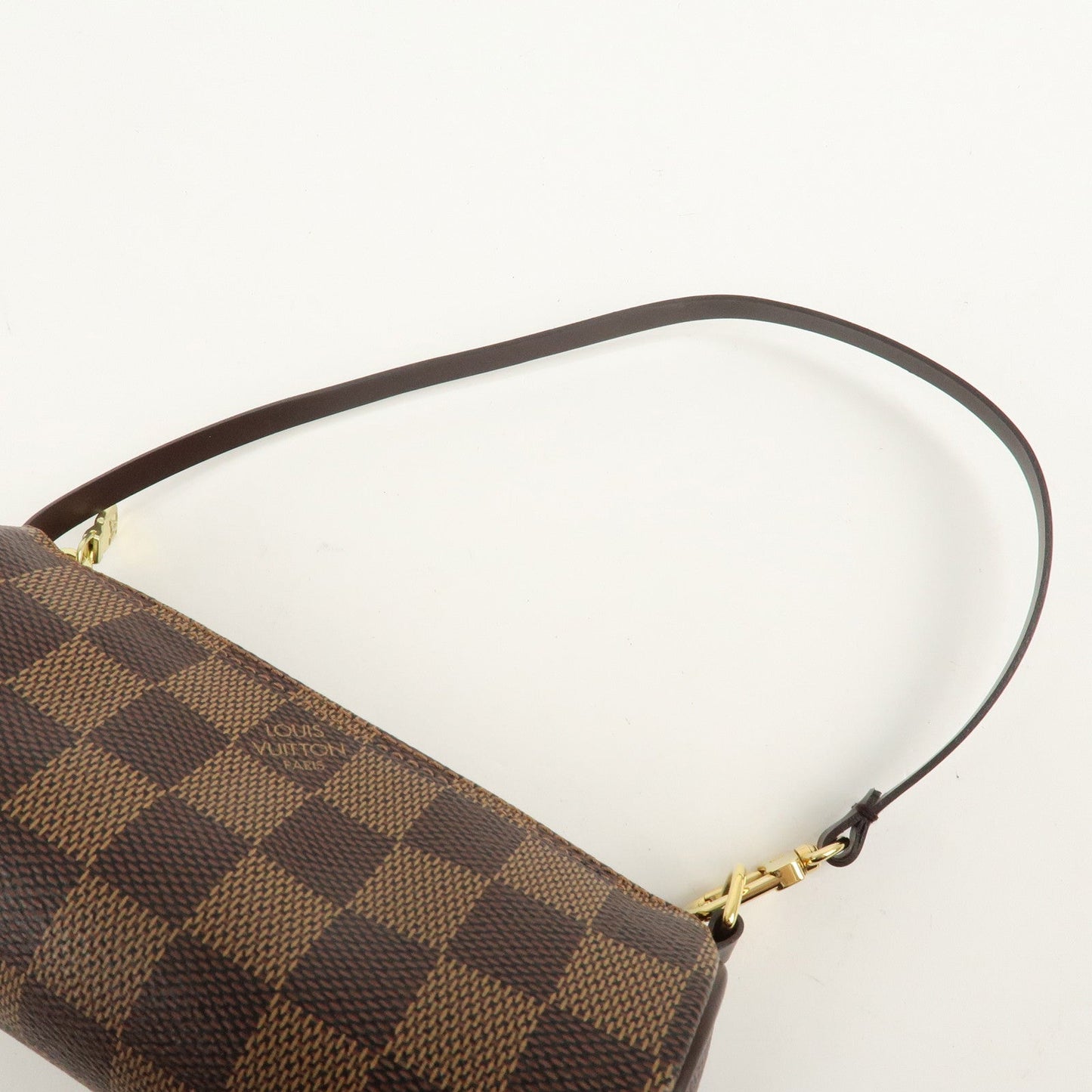 Louis Vuitton Damier Ebene Mini Puch for Papillon Bag Brown