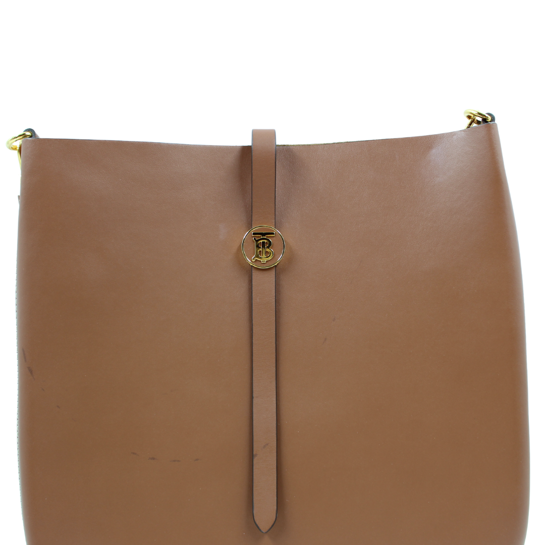 Burberry Leather Anne Hobo Bag