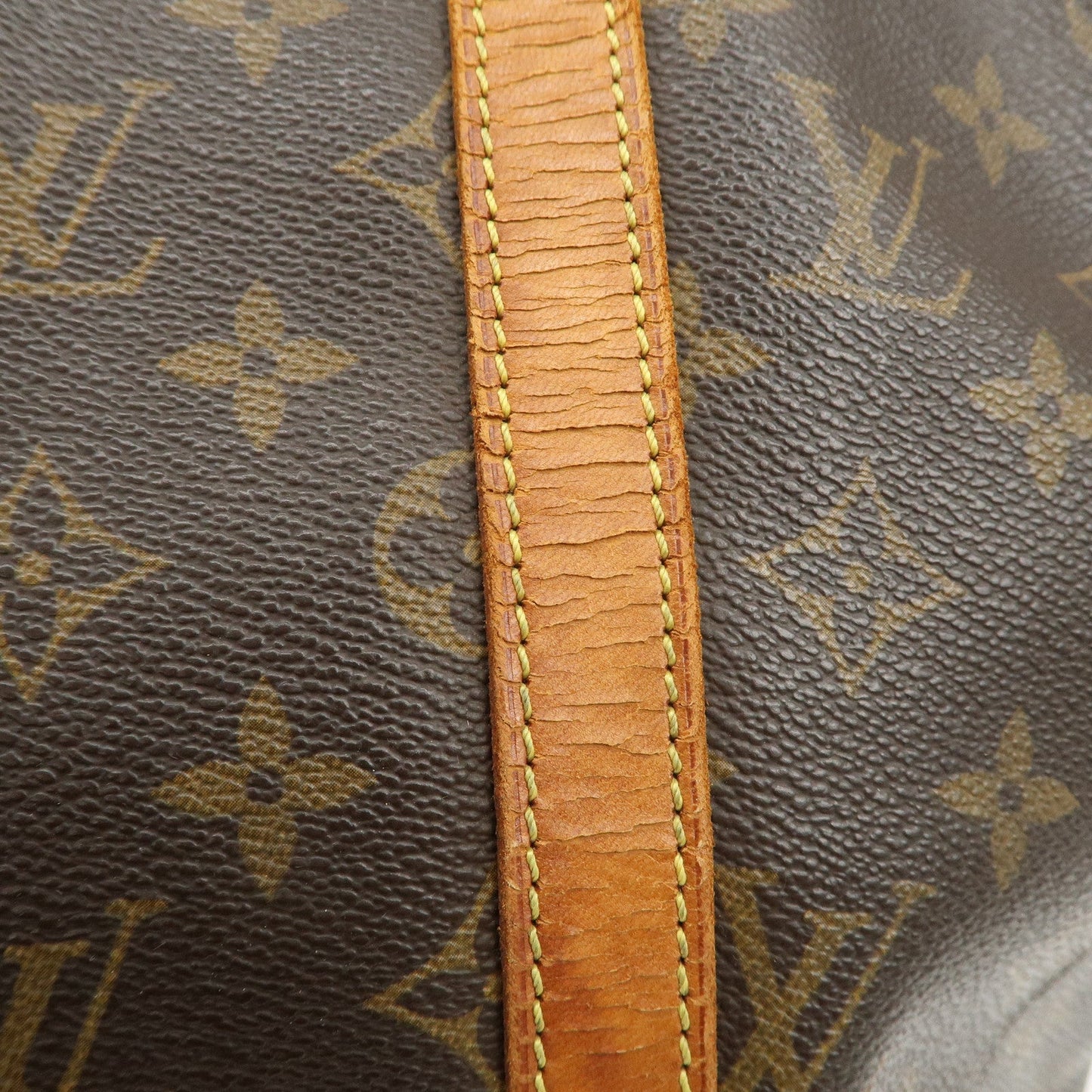 Louis Vuitton Monogram Sac Shopping Shoulder Bag Brown M51108