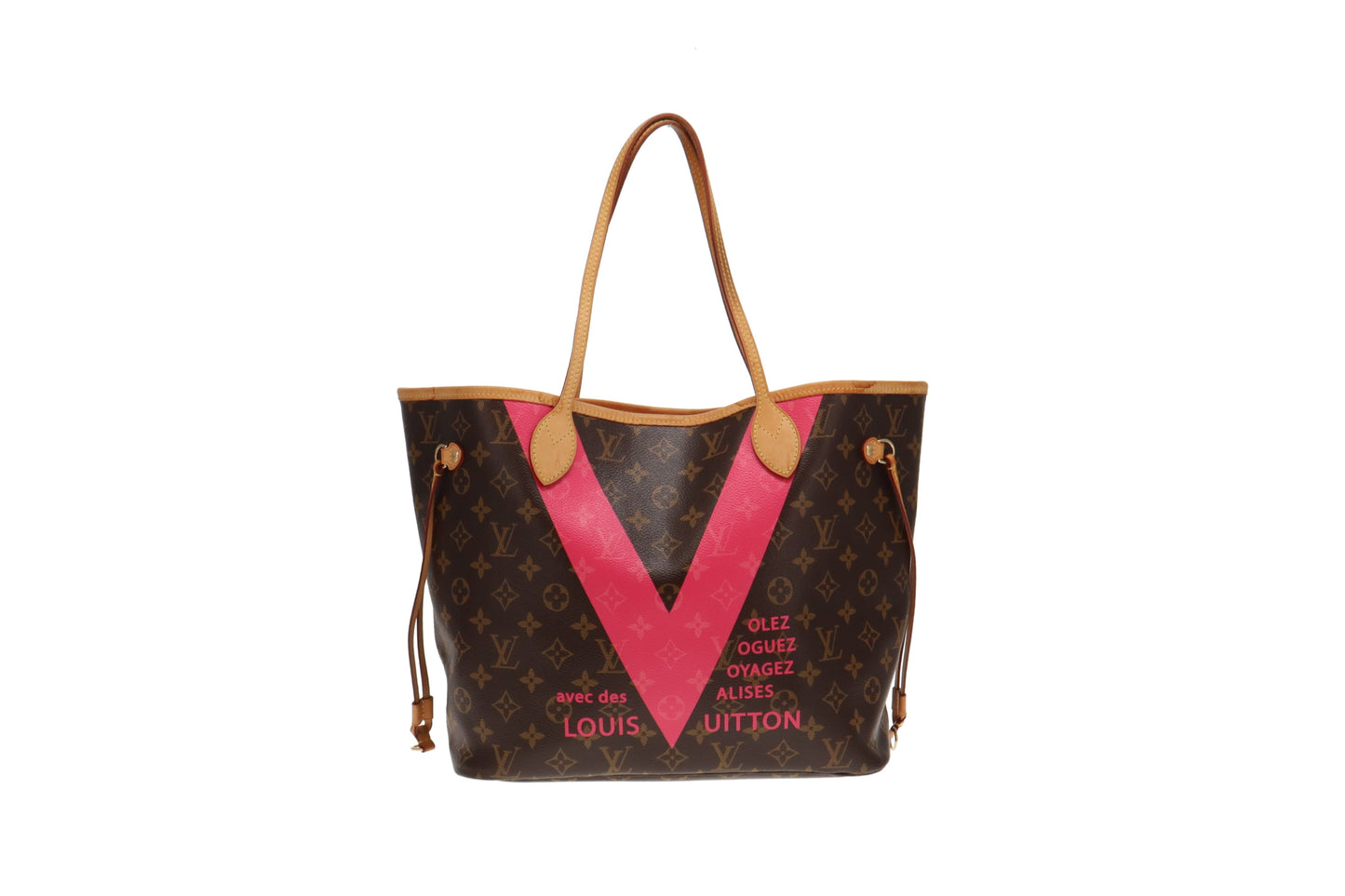 Louis Vuitton Monogram Pink Cites Neverfull MM Ltd. Ed. CA1115