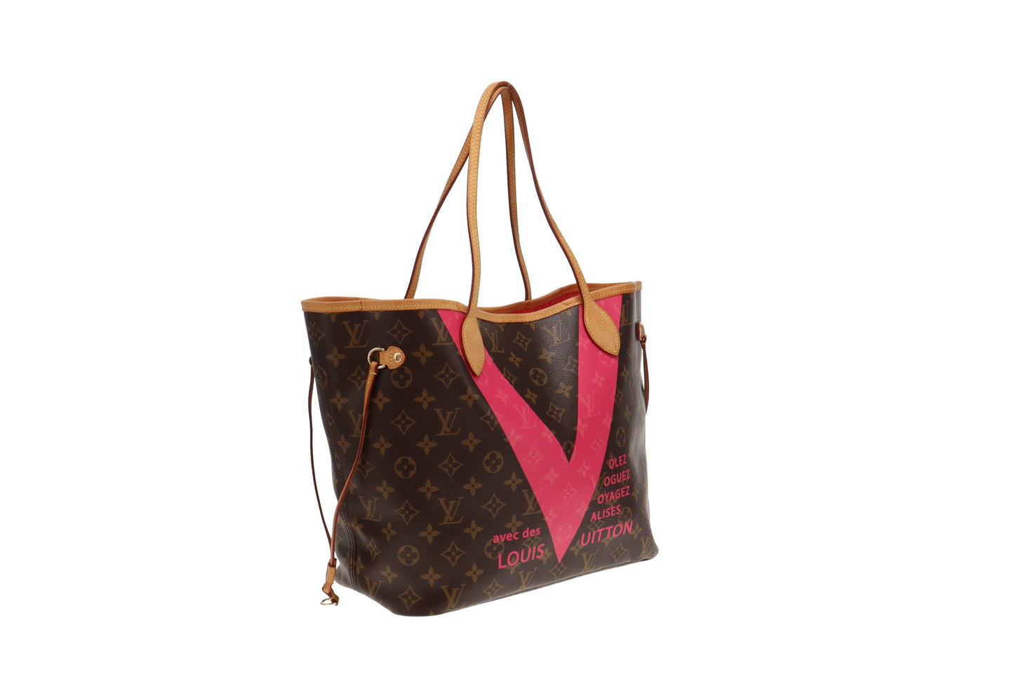 Louis Vuitton Monogram Pink Cites Neverfull MM Ltd. Ed. CA1115