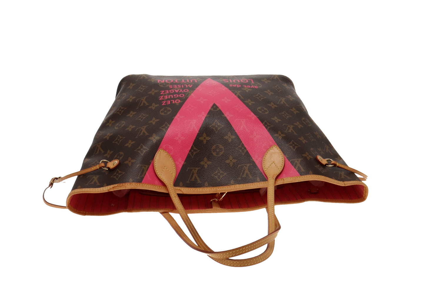 Louis Vuitton Monogram Pink Cites Neverfull MM Ltd. Ed. CA1115