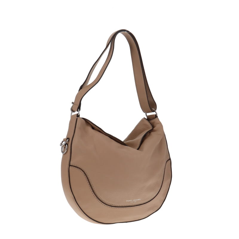 Marc Jacobs Beige Leather Drifter Hobo