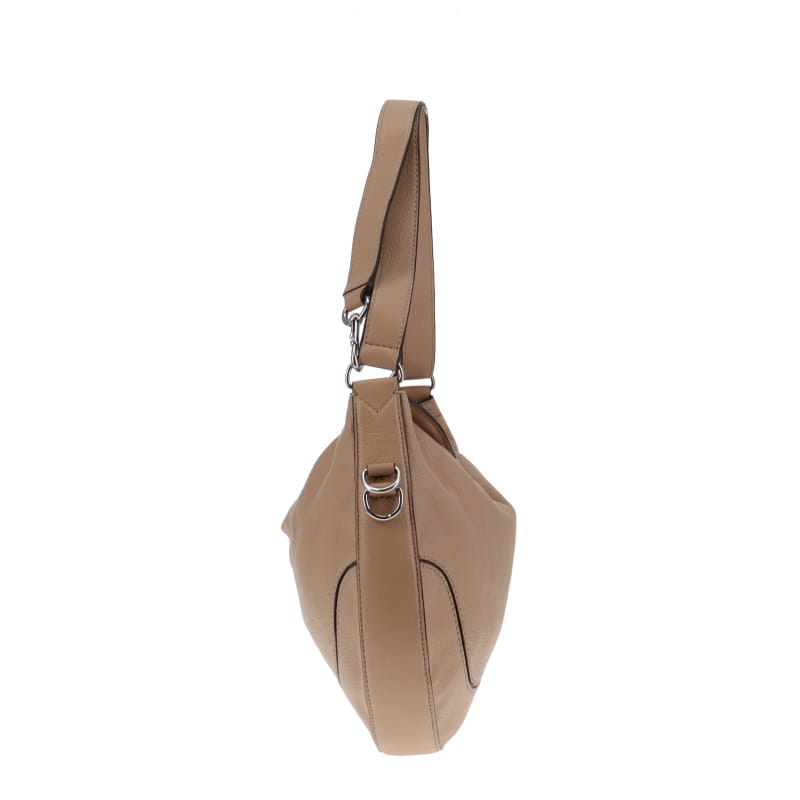 Marc Jacobs Beige Leather Drifter Hobo