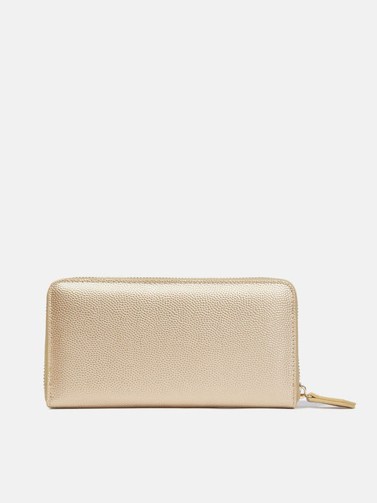 Valentino Bags Divina Zip Around Wallet - Gold