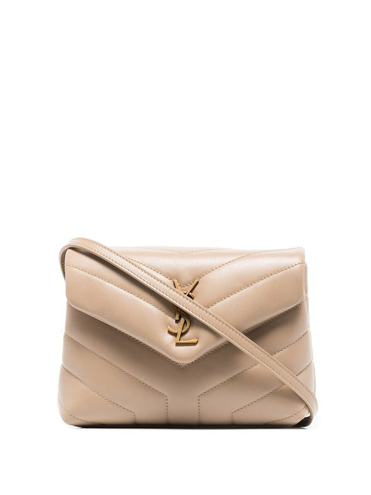 Saint Laurent Loulou Toy YSL Matelasse Calfskin Envelope Crossbody Bag