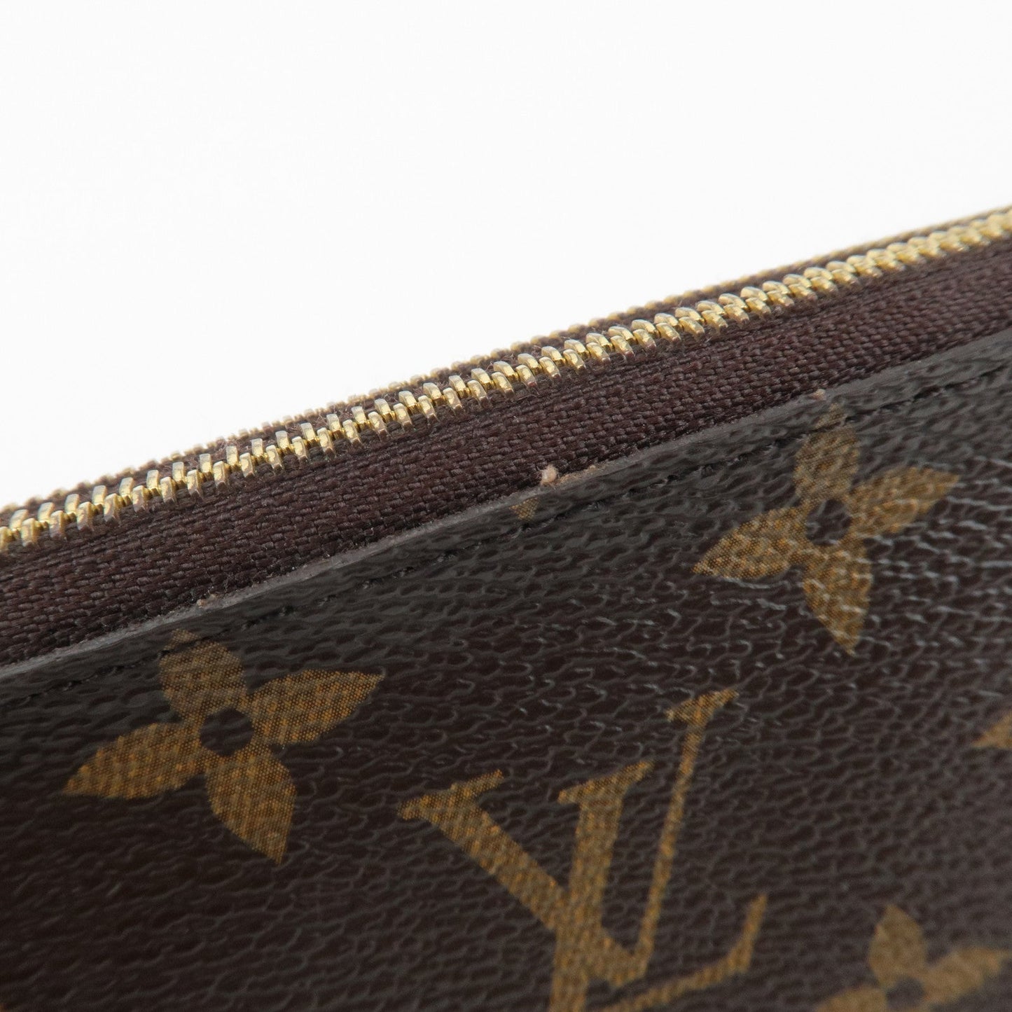 Louis Vuitton Monogram Pochette Double Zip Shoulder Bag M69744