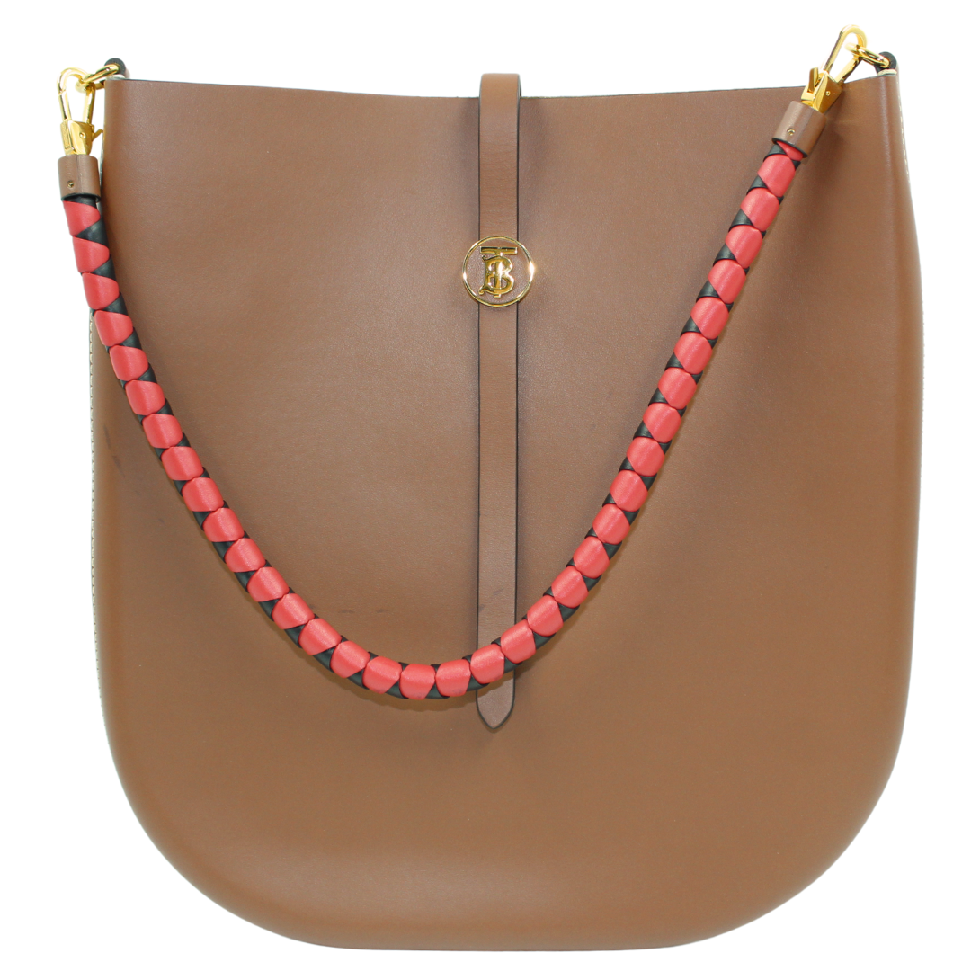 Burberry Leather Anne Hobo Bag