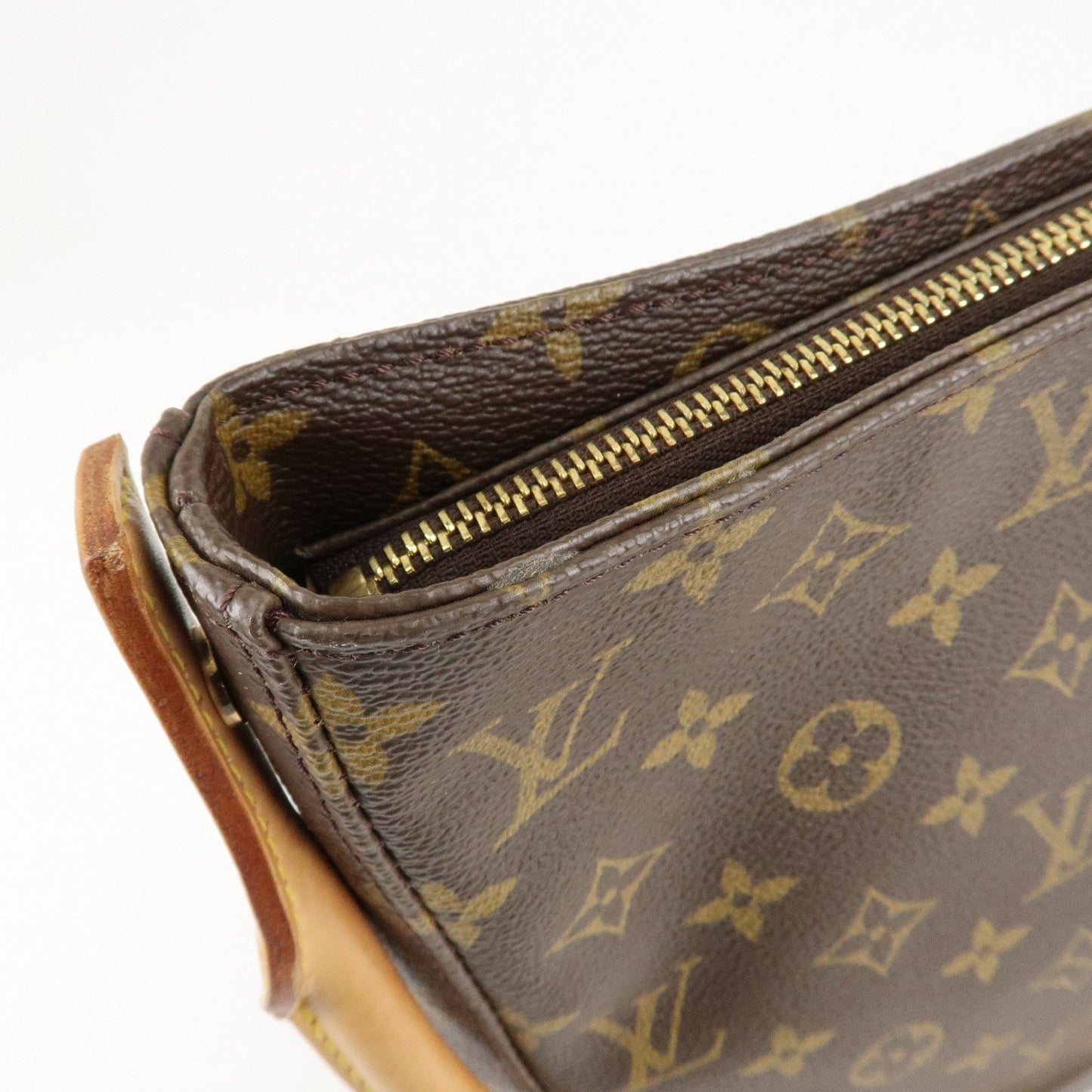 Louis Vuitton Monogram Looping GM Shoulder Bag Brown M51145