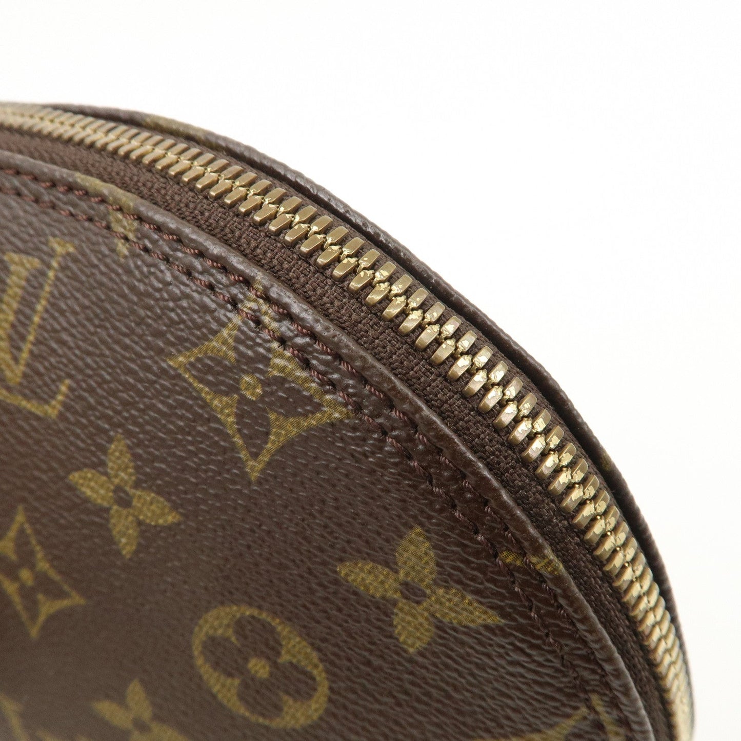 Louis Vuitton Monogram Alma Hand Bag Brown M51130