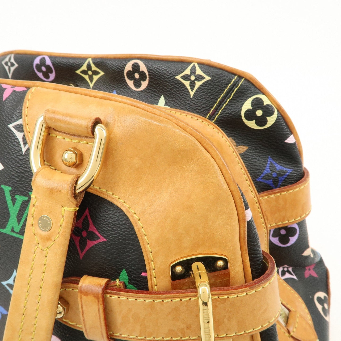 Louis Vuitton Monogram Multicolor Claudia Hand Bag M40194