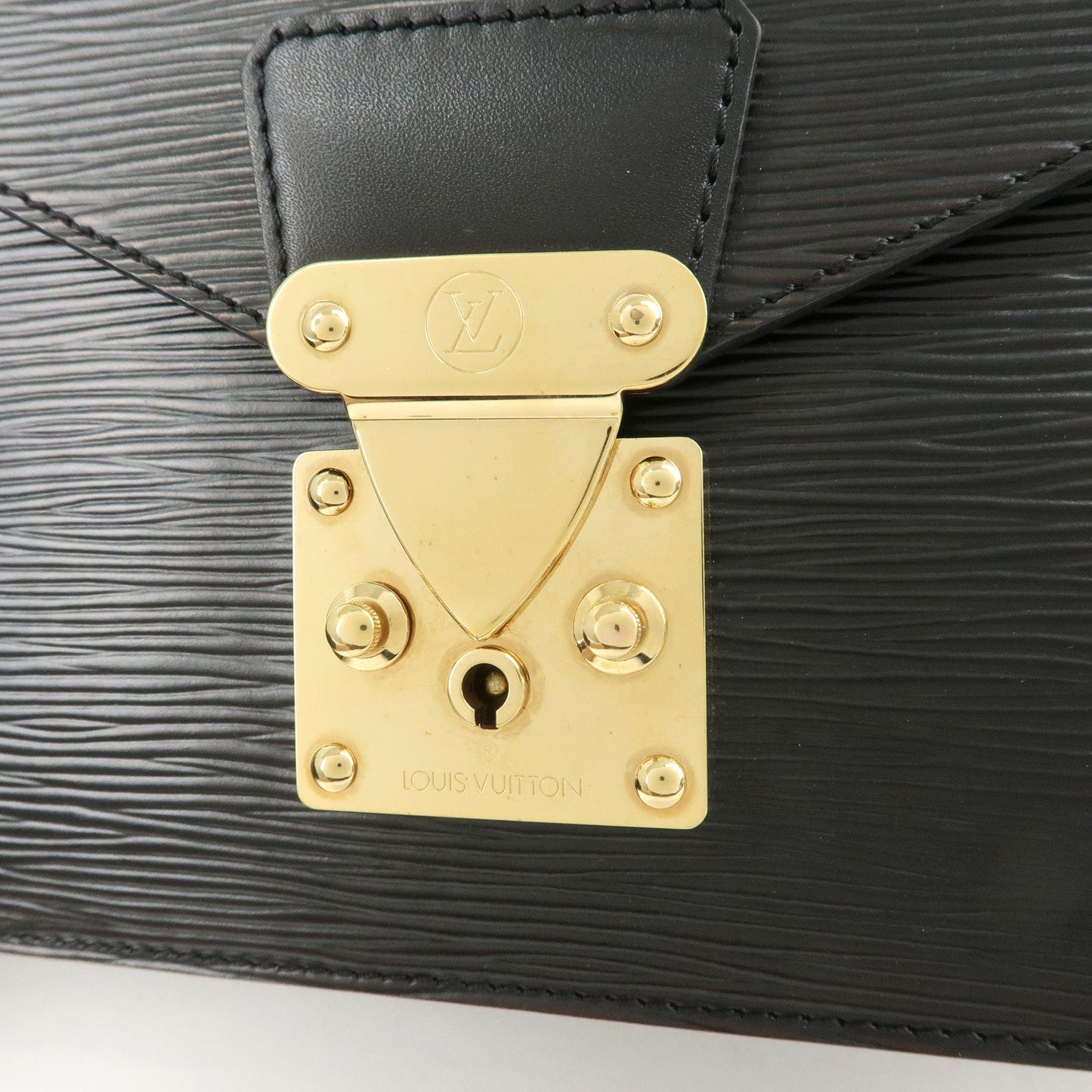 Louis Vuitton Epi Concorde Hand Bag Noir Black M52132