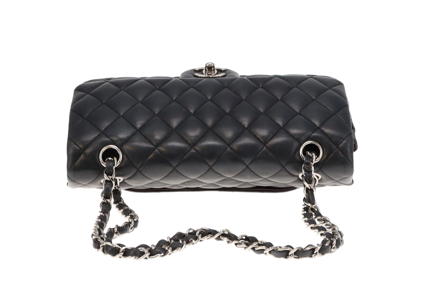 Chanel Black Lambskin Classic Medium Double Flap Bag 2006/08