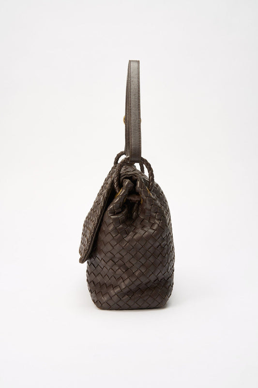 Bottega Veneta Intrecciato Leather Shoulder Bag