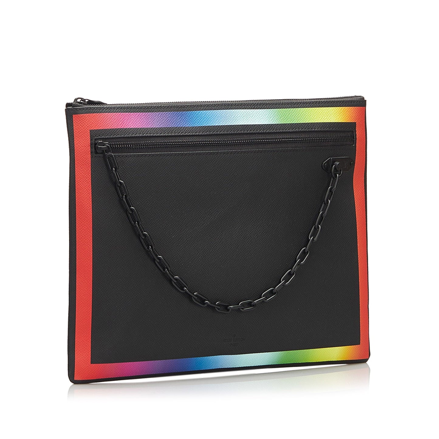 Louis Vuitton Pochette A4 Rainbow Black Taiga