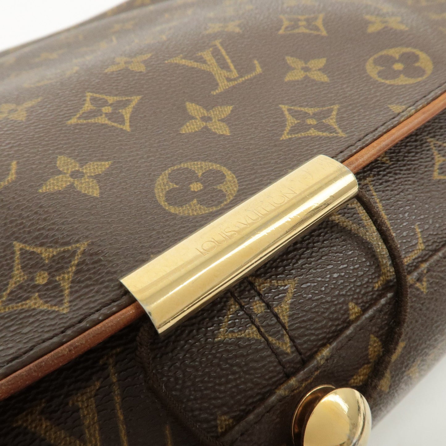 Louis Vuitton Monogram Abbesses Messenger Bag Brown M45257