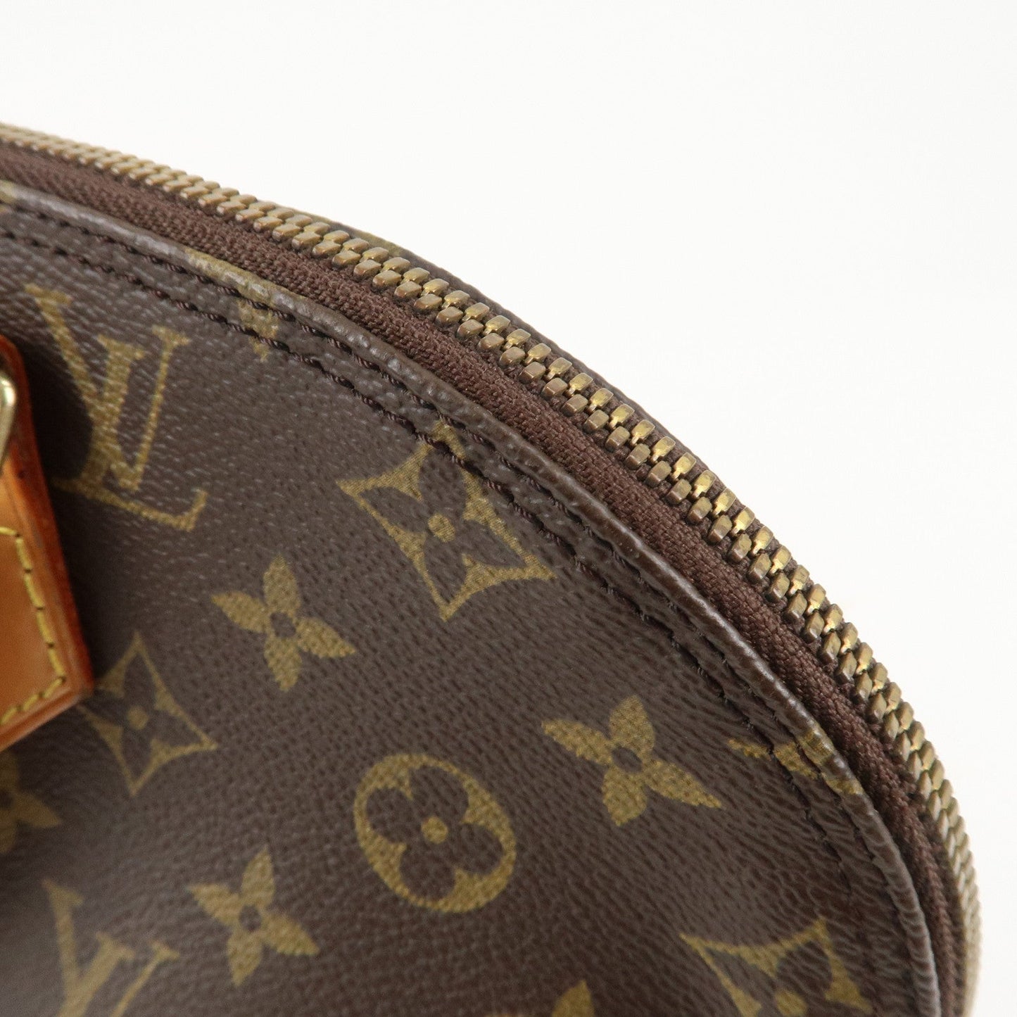 Louis Vuitton Monogram Alma Hand Bag Brown M51130