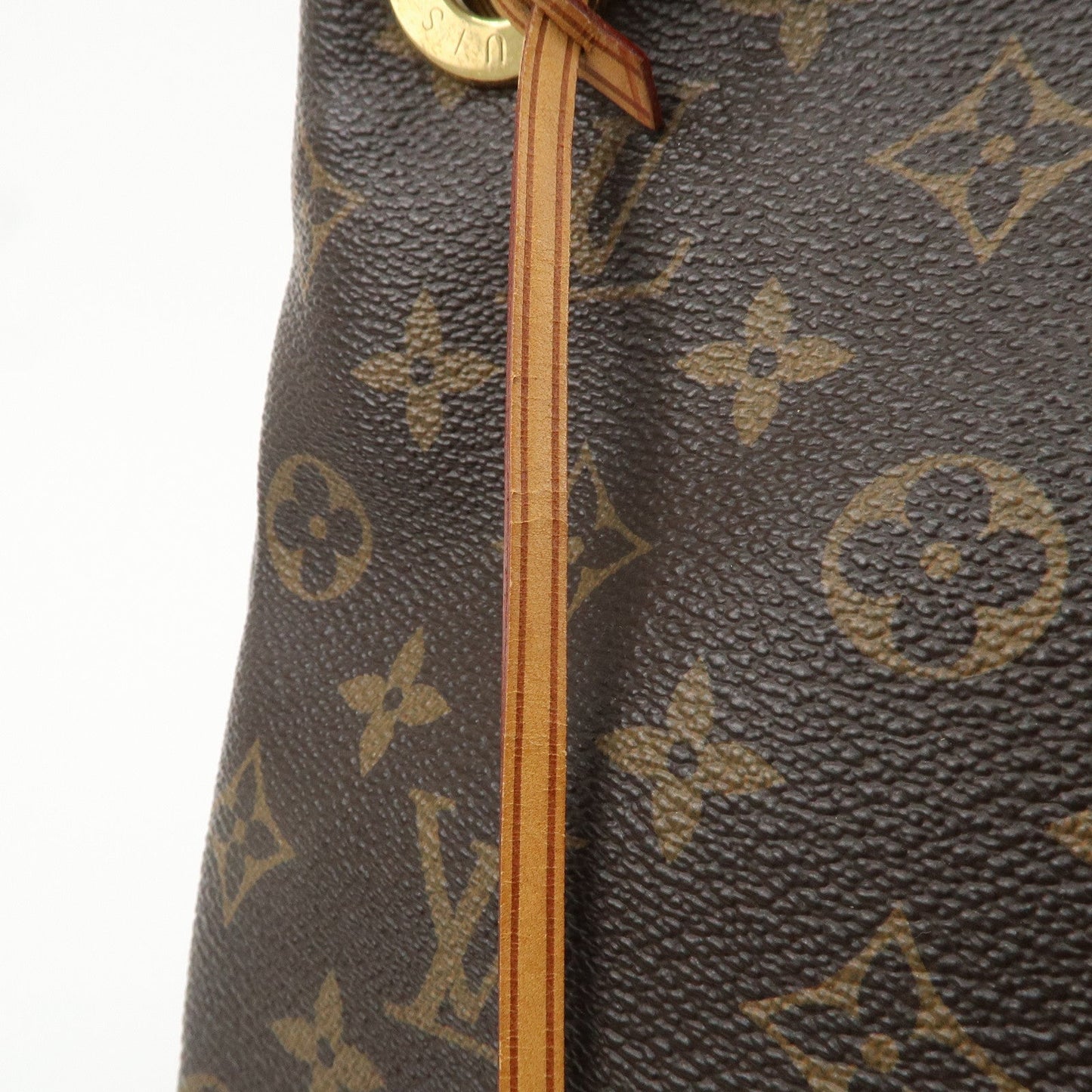 Louis Vuitton Monogram Artsy MM Shoulder Bag Brown M40249