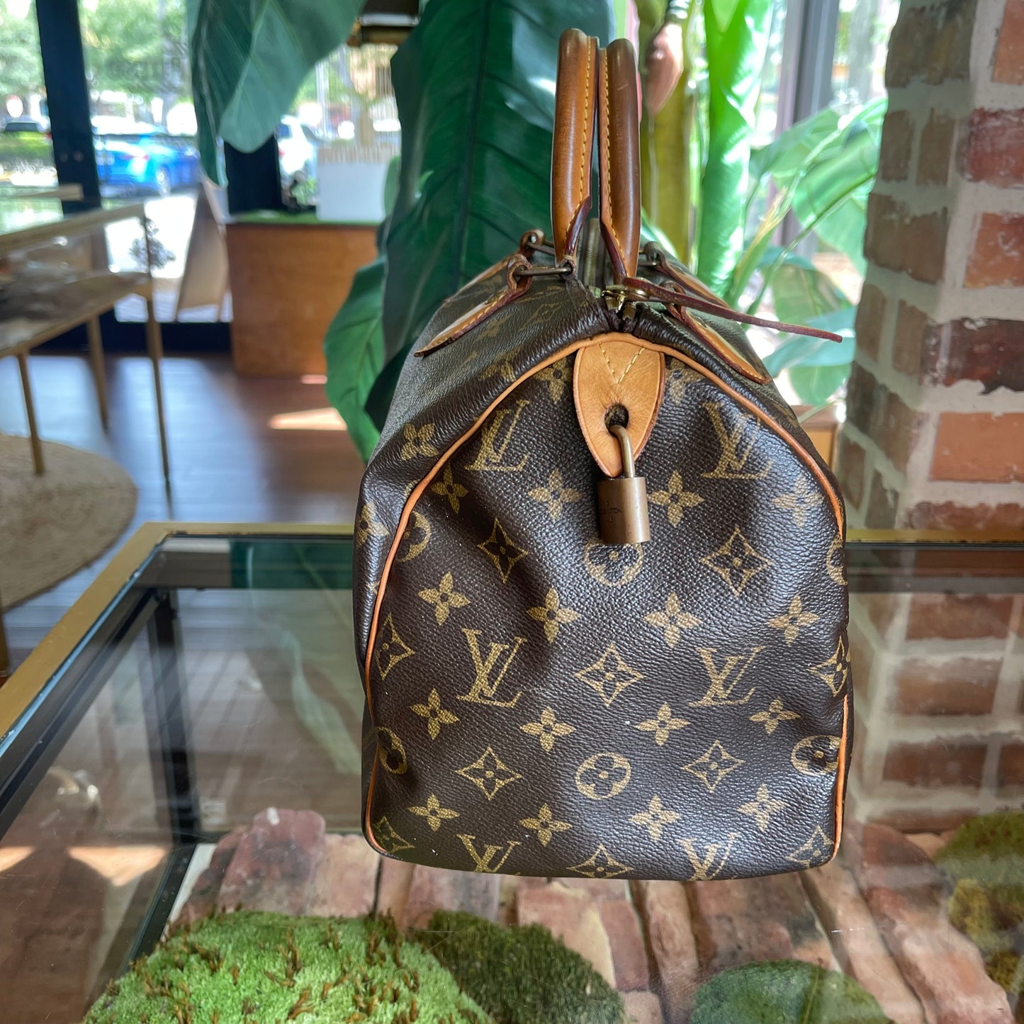 LOUIS VUITTON Monogram Speedy 30