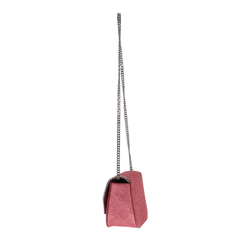 Stella McCartney Mini Box Falabella Glitter Pink