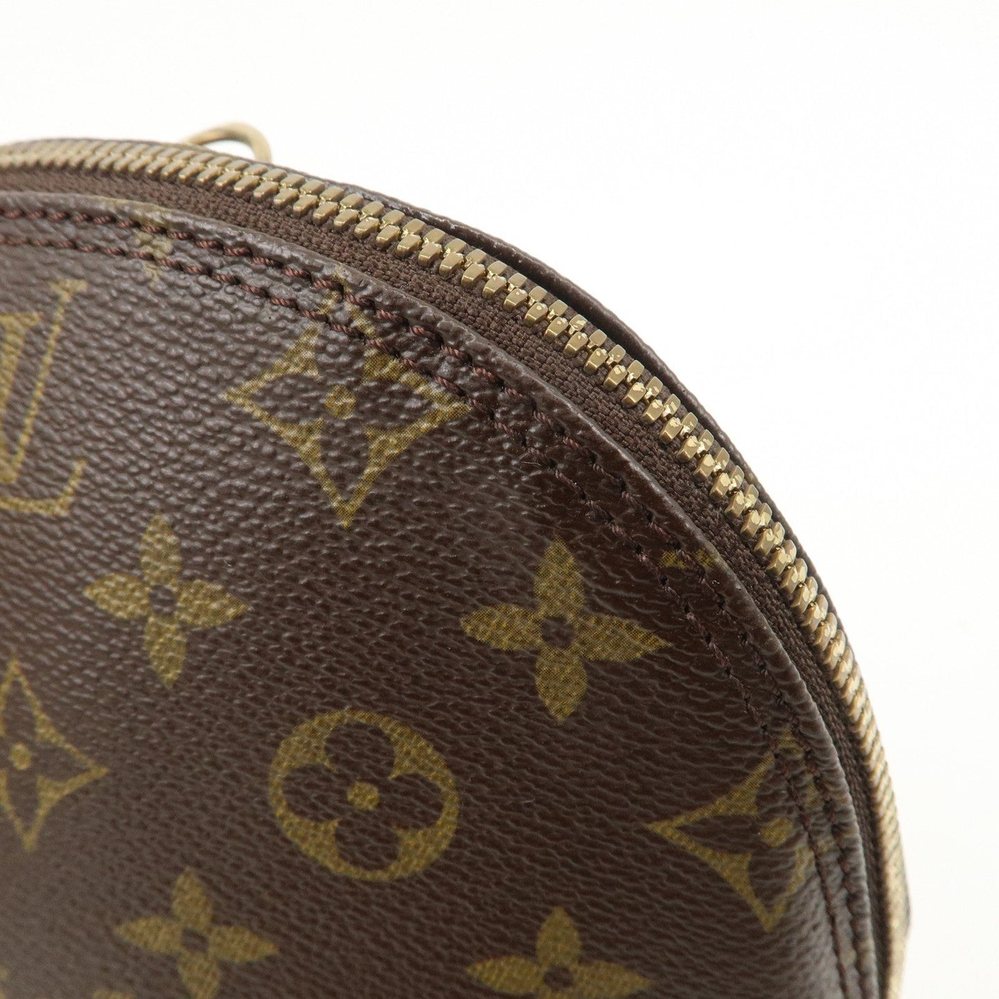 Louis Vuitton Monogram Alma Hand Bag Brown M51130