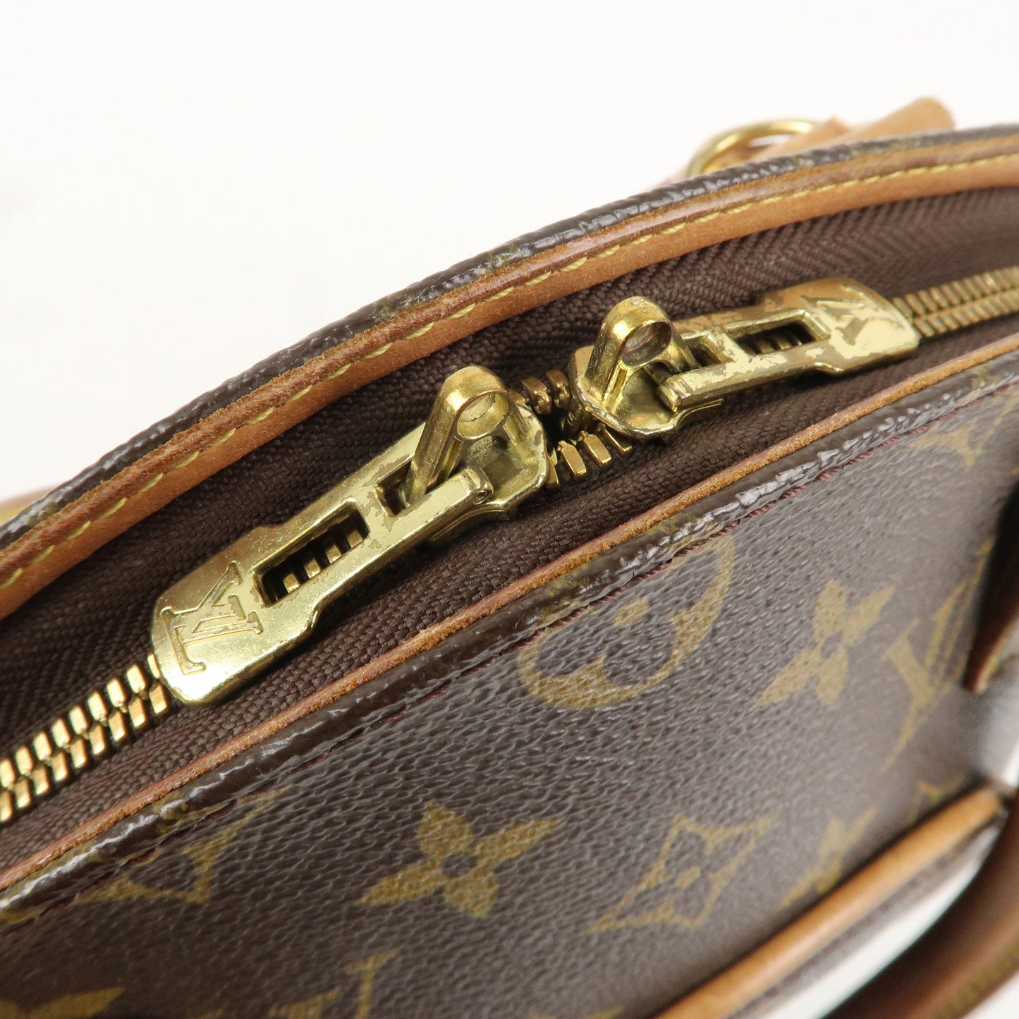 Louis Vuitton Monogram Ellipse MM Hand Bag Brown M51127