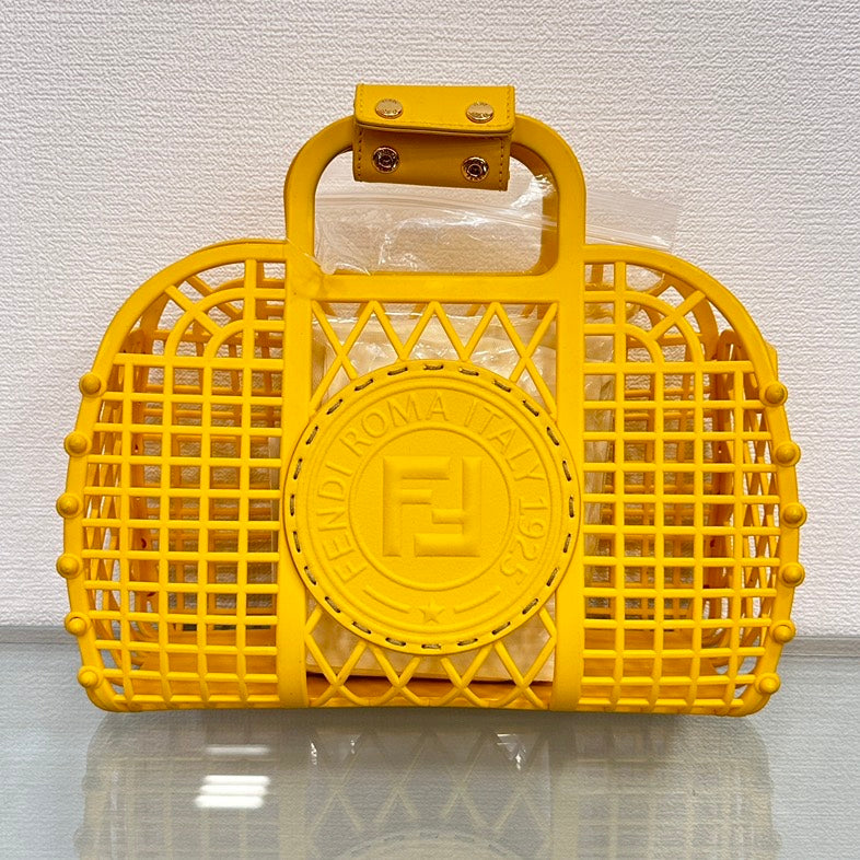 Fendi Recycled Plastic Basket Bag