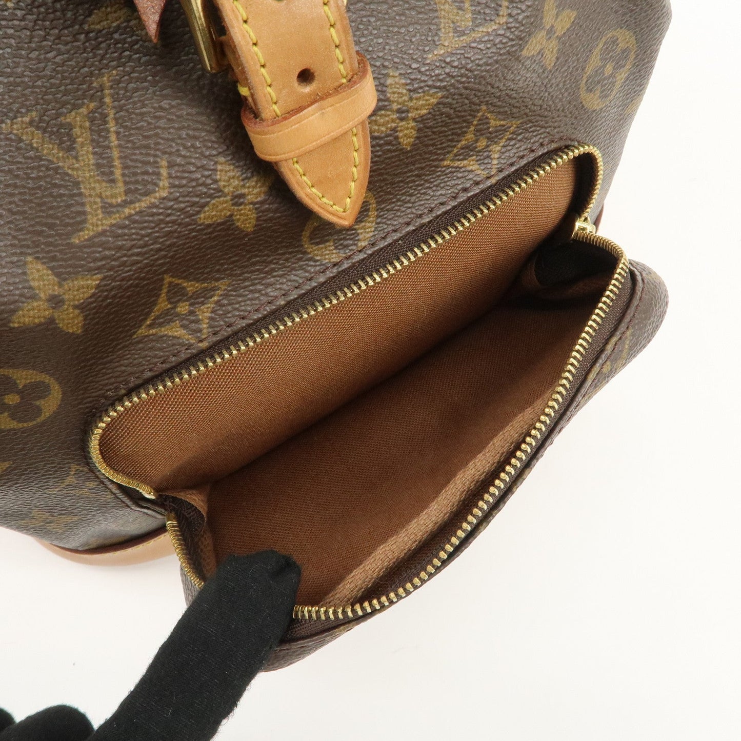 Louis Vuitton Monogram Montsouris MM Back Pack Bag M51136