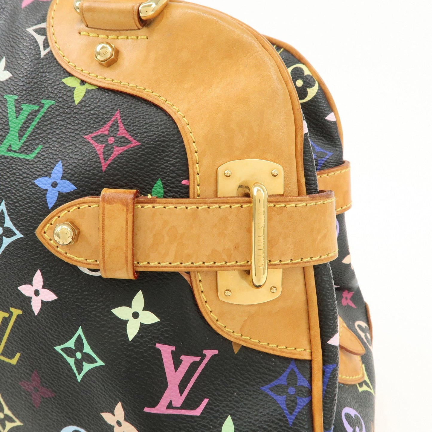 Louis Vuitton Monogram Multicolor Claudia Hand Bag M40194