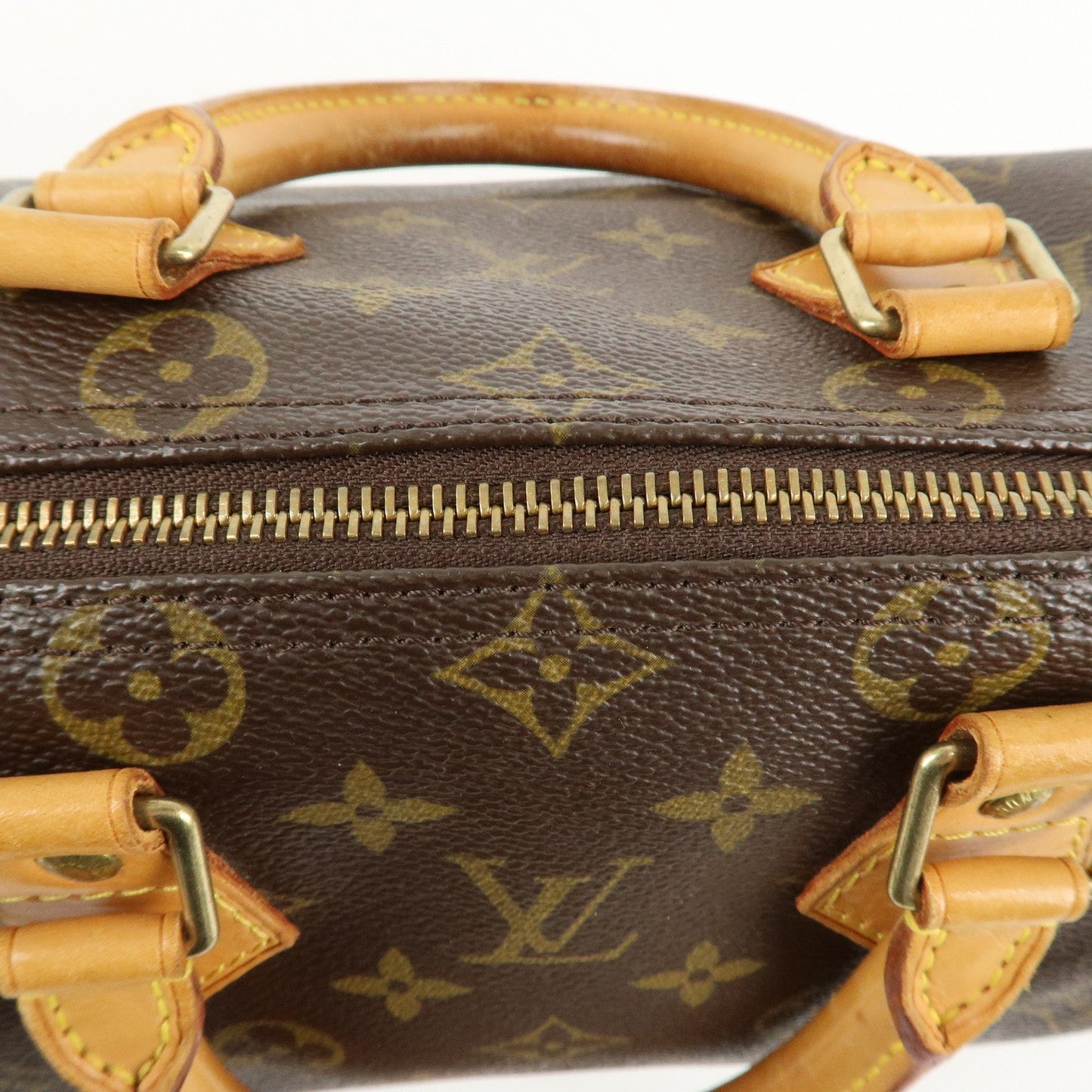 Louis Vuitton Monogram Speedy 25 Hand Bag Boston Bag M41528