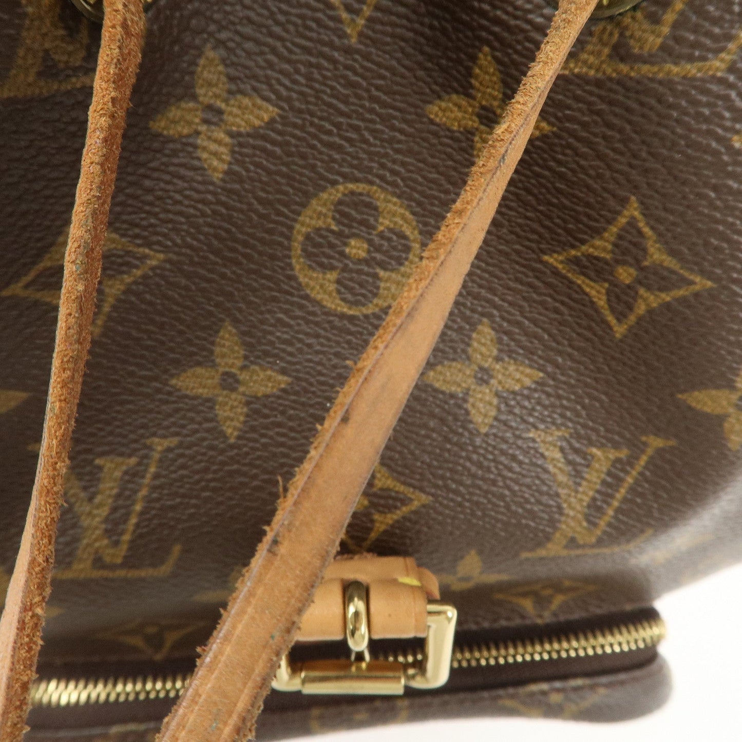 Louis Vuitton Monogram Montsouris MM Back Pack Bag M51136