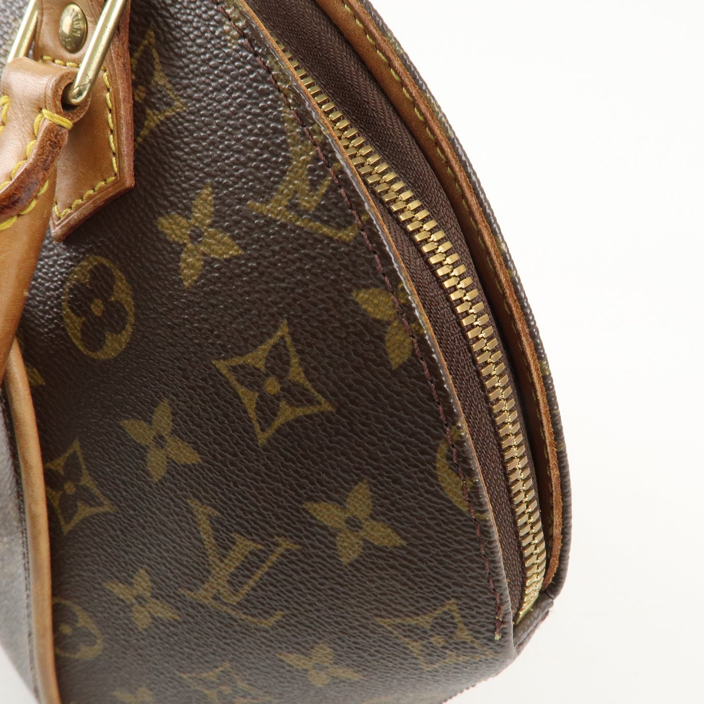 Louis Vuitton Monogram Ellipse MM Hand Bag Brown M51127