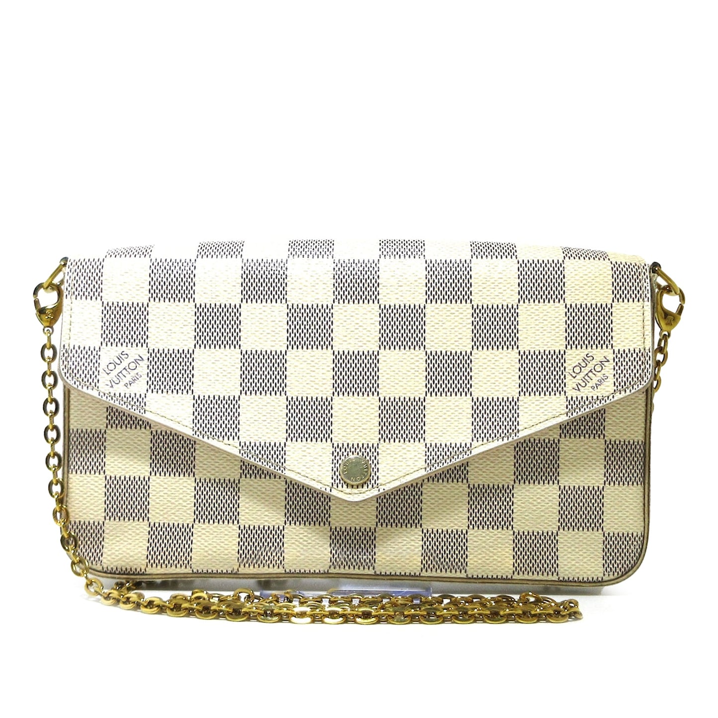 Louis Vuitton Pochette Félicie Damier Azur Canvas