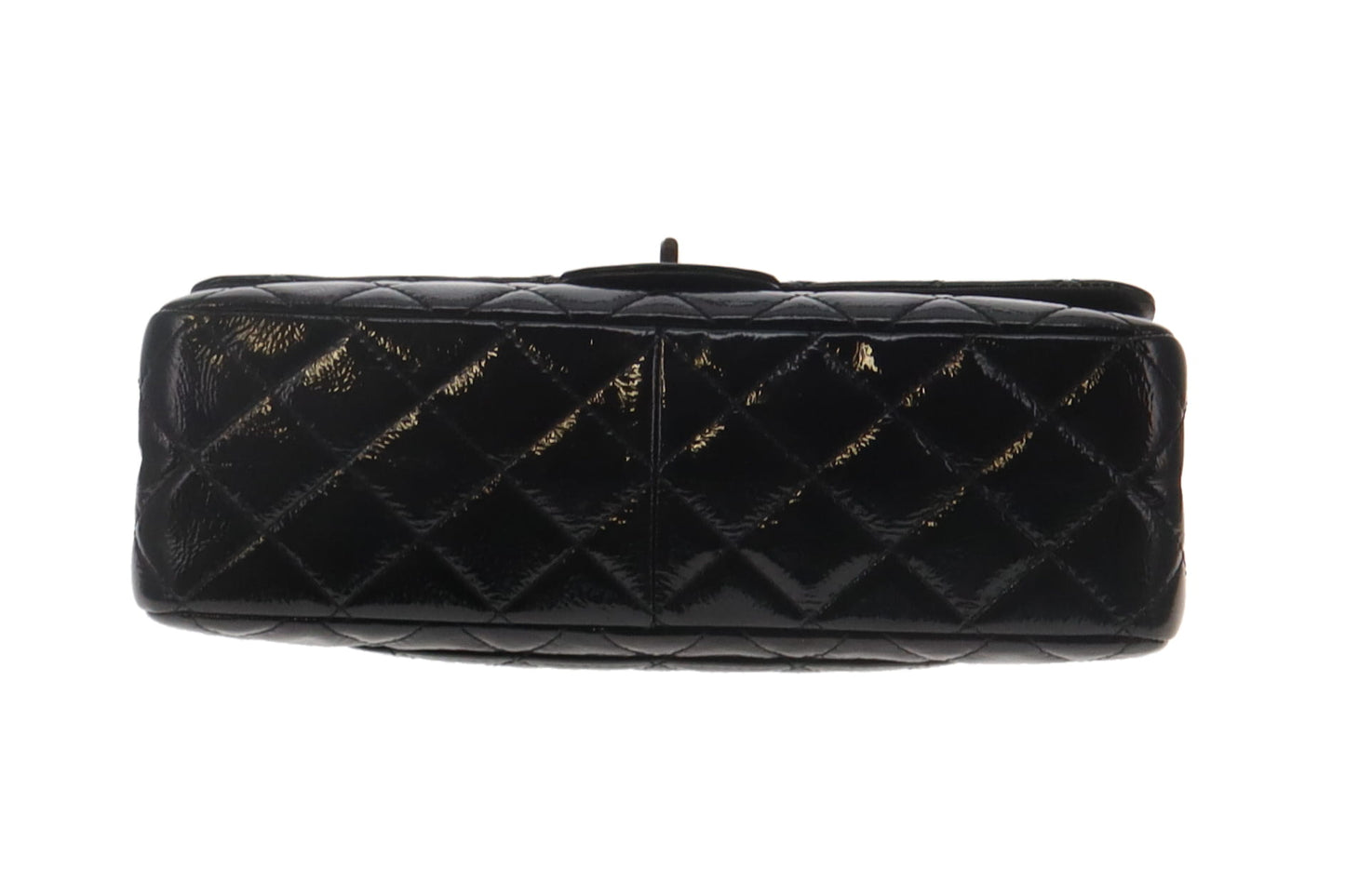 Chanel Black Patent 2.55 227 Reissue Double Flap 227 GMH 14 series (2011)